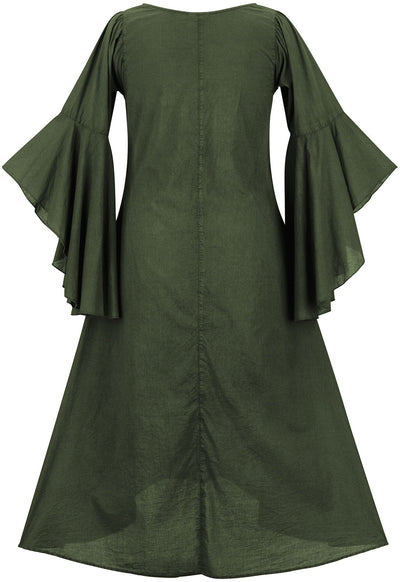 Tauriel Maxi Chemise Limited Edition Moss Green